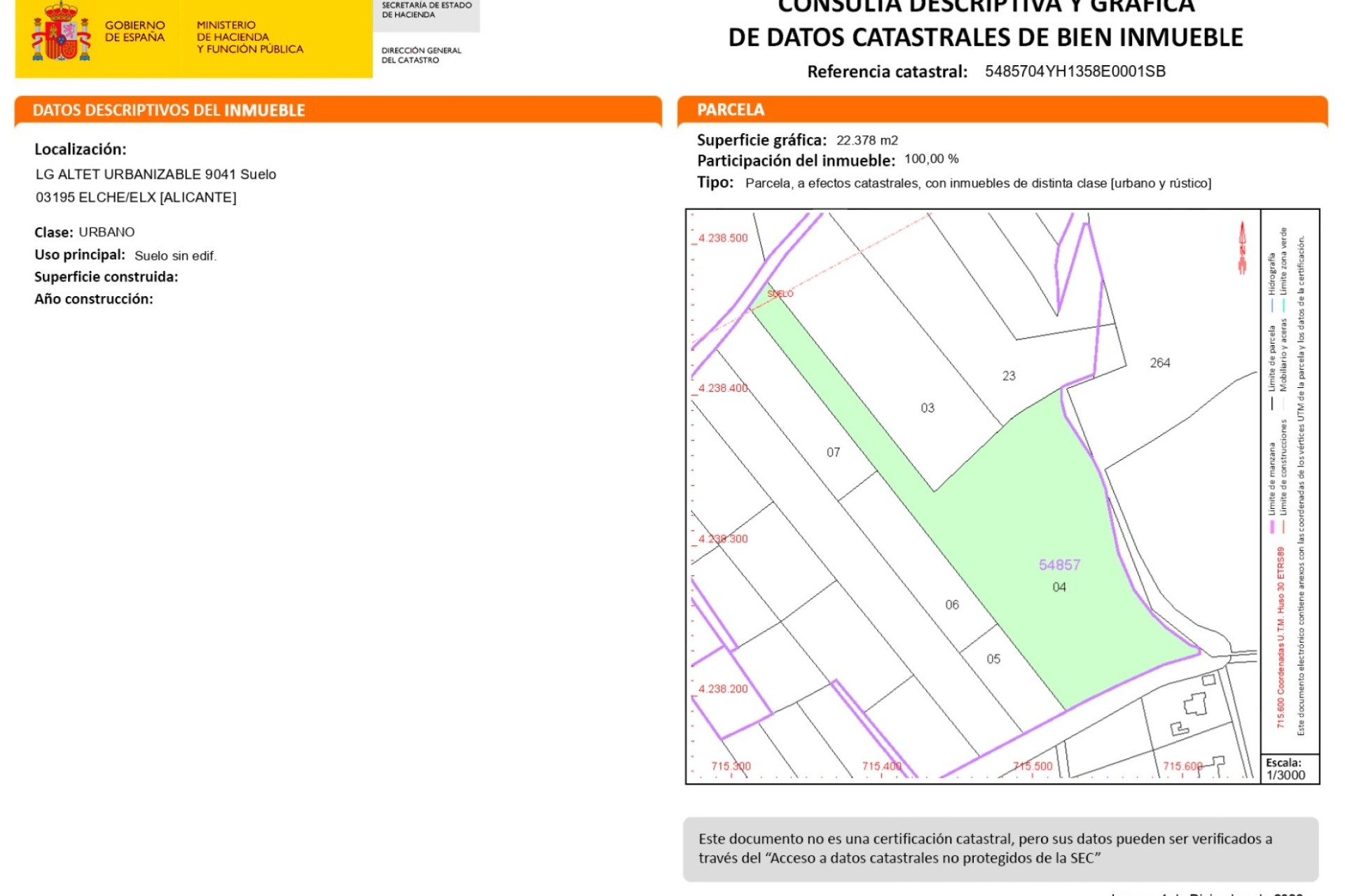 Resale - Land - Altet - El Altet