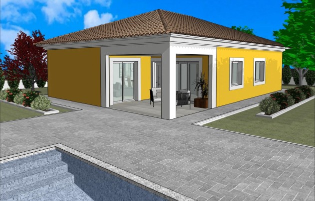 Obra nueva - Villa - Pinoso - Lel