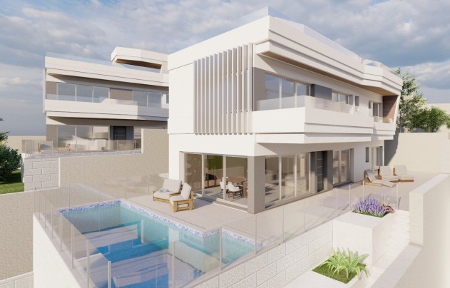 Obra nueva - Villa - Orihuela Costa - Agua Marina