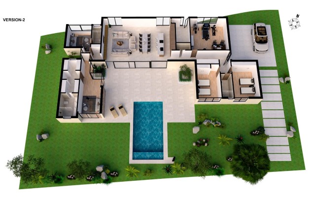 Nieuwbouw Woningen - Villa - Baños y Mendigo - Altaona Golf And Country Village