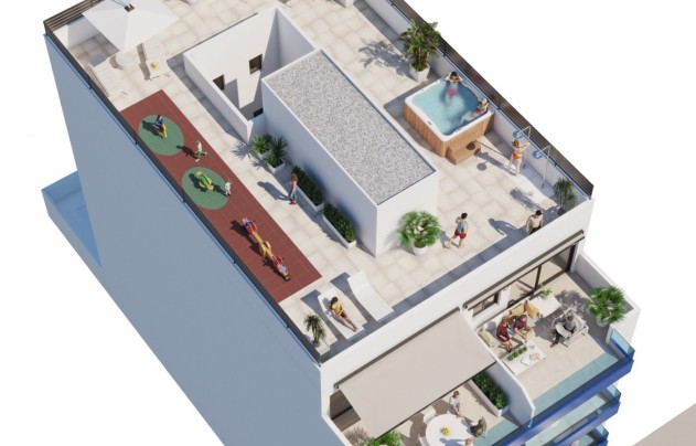 Nieuwbouw Woningen - Apartment - Guardamar del Segura - Pueblo