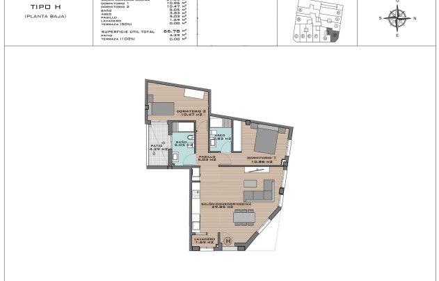 New Build - Apartment - Algorfa - Pueblo