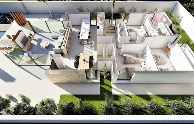 Nieuwbouw Woningen - Villa - San Fulgencio - El Oasis