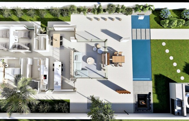 Nieuwbouw Woningen - Villa - San Fulgencio - El Oasis