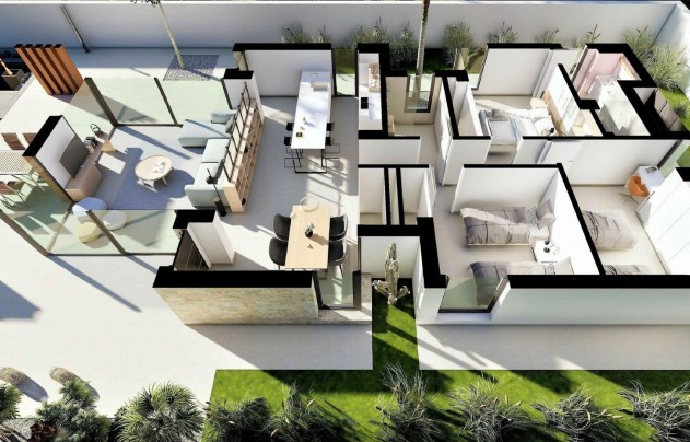 Nieuwbouw Woningen - Villa - San Fulgencio - El Oasis