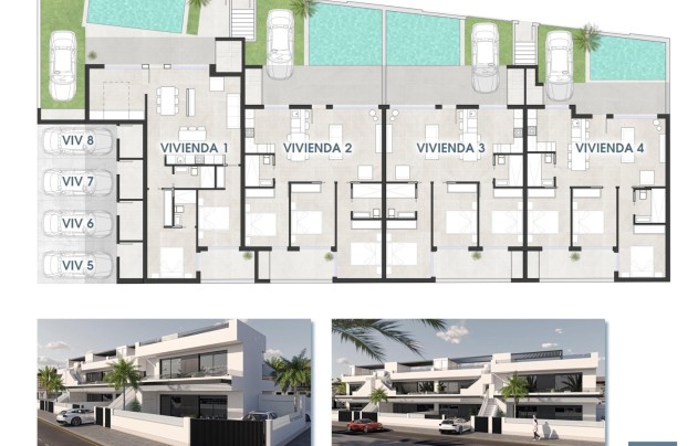 Nieuwbouw Woningen - Huis - San Pedro del Pinatar - Las Esperanzas