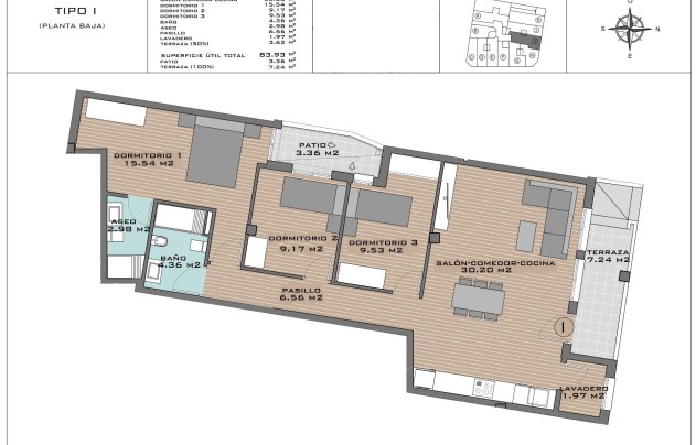 Nieuwbouw Woningen - Apartment - Algorfa - Pueblo