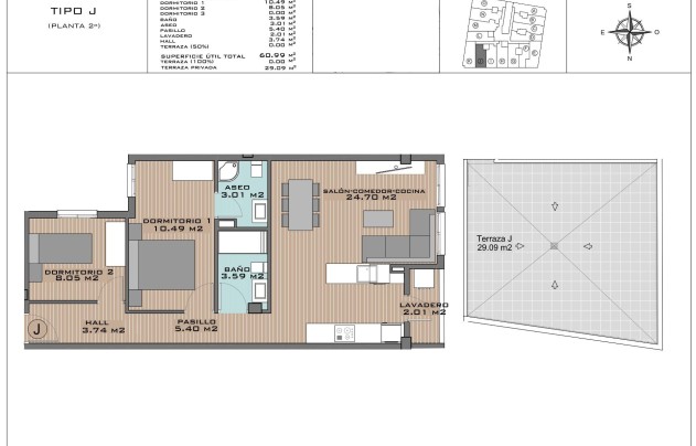 Obra nueva - Apartment - Algorfa - Pueblo