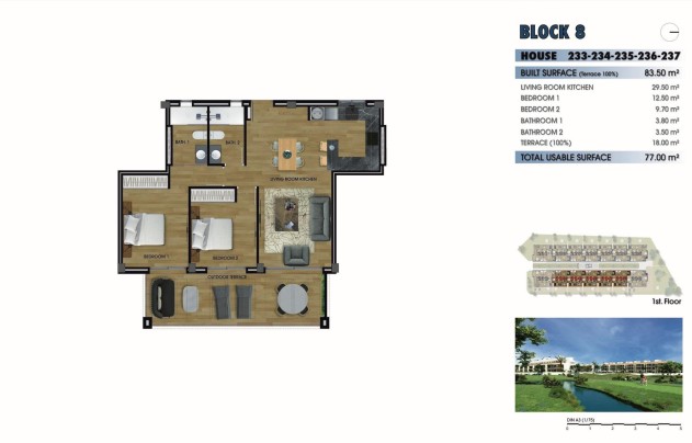 New Build - Apartment - Los Alcazares - Serena Golf