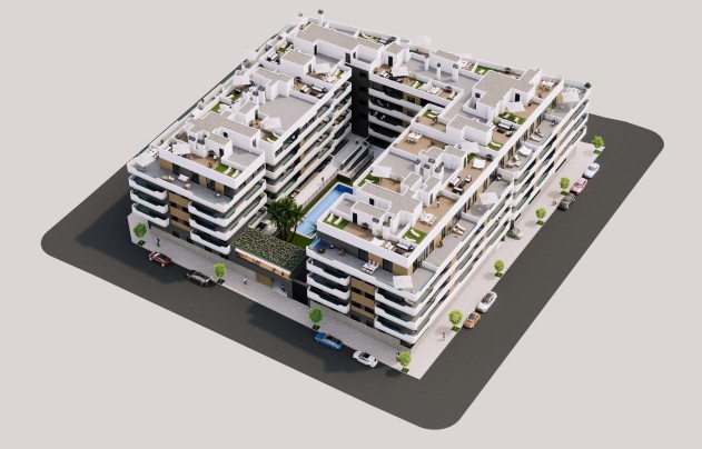 Nieuwbouw Woningen - Apartment - Santa Pola - Eroski