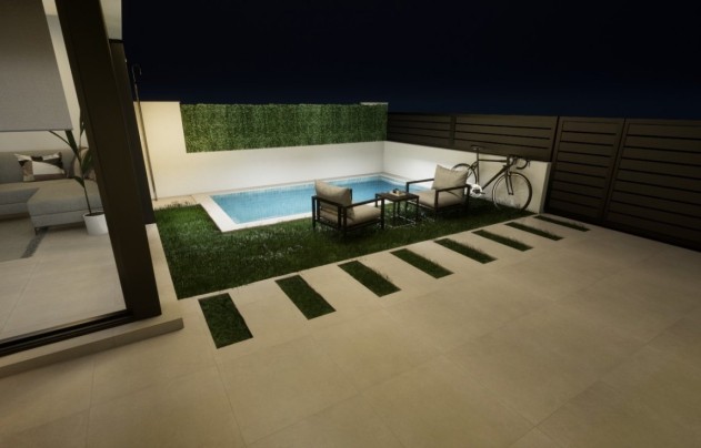 Obra nueva - Villa - Los Alcazares - Playa La Concha