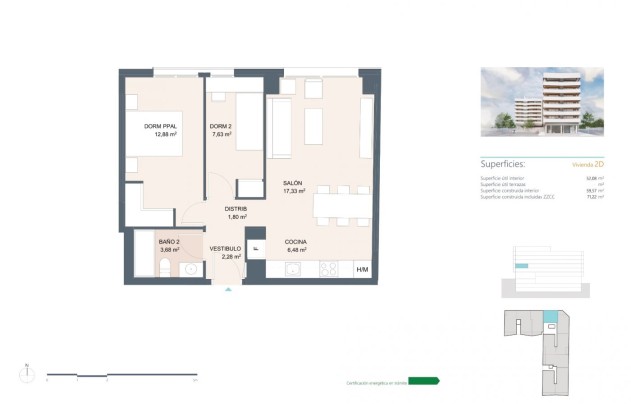 Nieuwbouw Woningen - Apartment - Alicante - Benalua