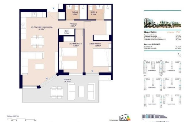 Nieuwbouw Woningen - Apartment - Almerimar - 1ª Linea De Playa