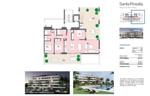 New Build - Apartment - Torre Pacheco - Santa Rosalia Lake And Life Resort