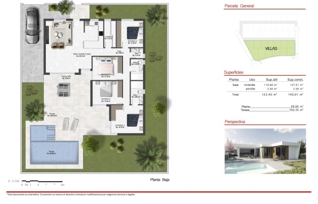 Obra nueva - Villa - Baños y Mendigo - Altaona Golf And Country Village