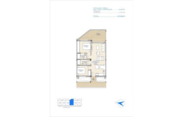 New Build - Apartment - Los Alcazares - Serena Golf