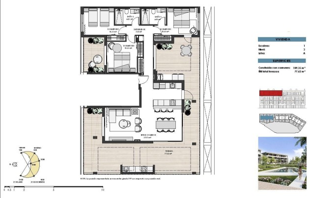 New Build - Apartment - Torre Pacheco - Santa Rosalia Lake And Life Resort