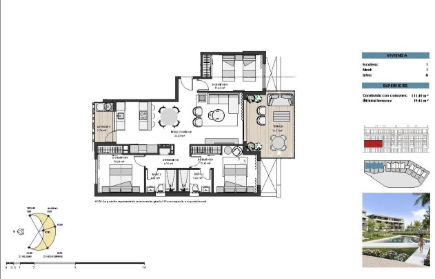 New Build - Apartment - Torre Pacheco - Santa Rosalia Lake And Life Resort