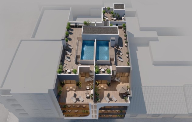 Nieuwbouw Woningen - Apartment - Torrevieja - Centro