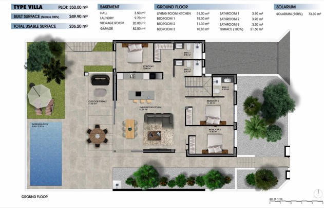 New Build - Villa - Los Alcazares - Serena Golf