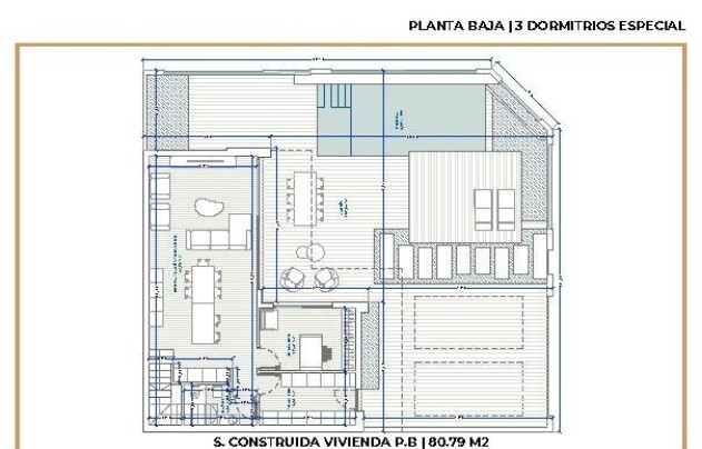 Obra nueva - Villa - Torre Pacheco - Roldán