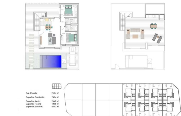 Nieuwbouw Woningen - Villa - Torre Pacheco - Roldán