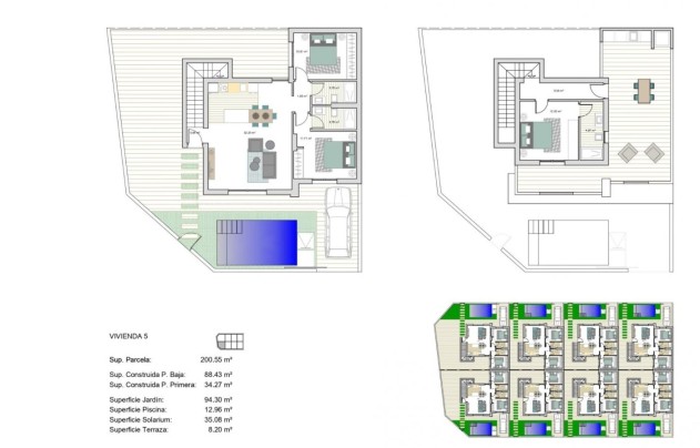 Nieuwbouw Woningen - Villa - Torre Pacheco - Roldán