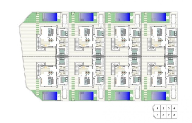 Nieuwbouw Woningen - Villa - Torre Pacheco - Roldán